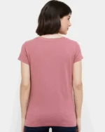 Women Printed Relaxed Fit Crew-Neck T-Shirt - Image 4