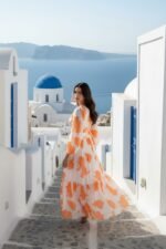 Citrus Breeze Maxi Dress - Image 3